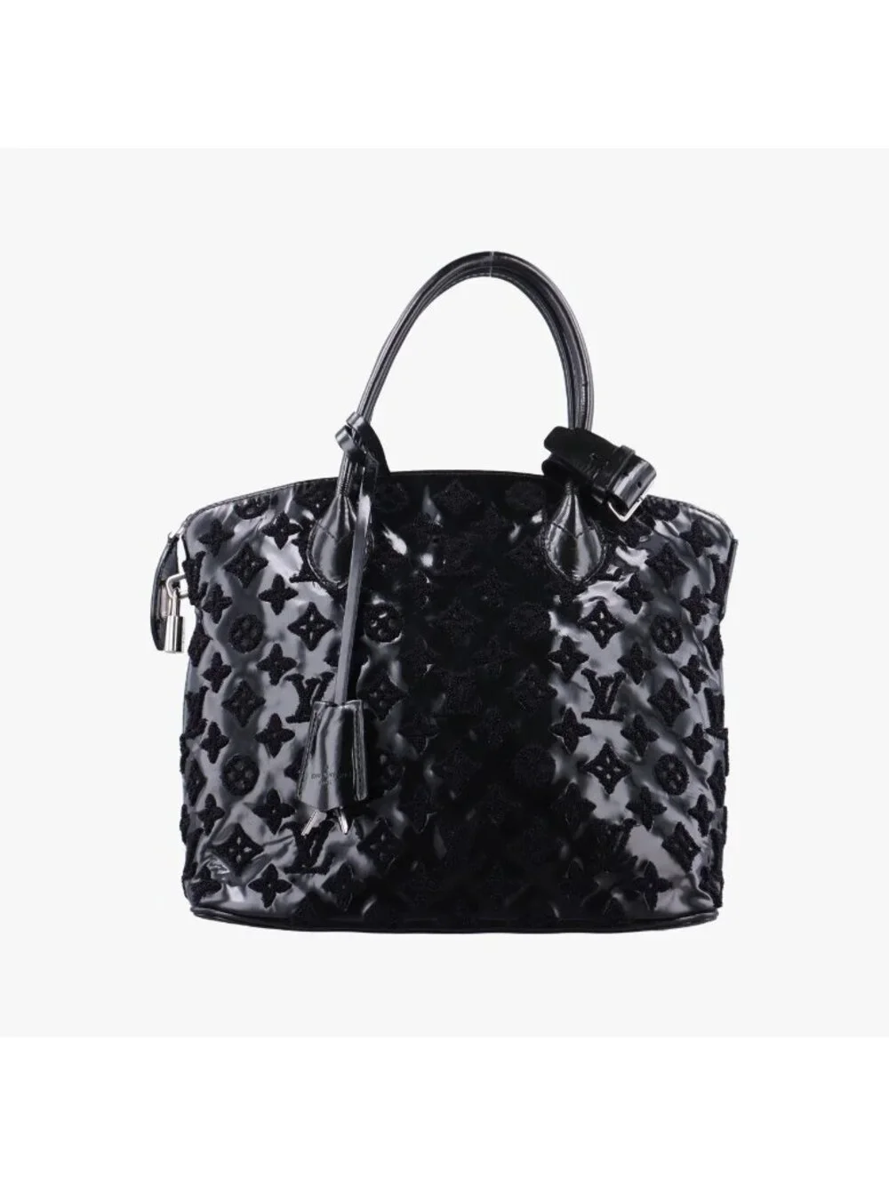 Louis Vuitton Lockit Noir Vernis Embroidery